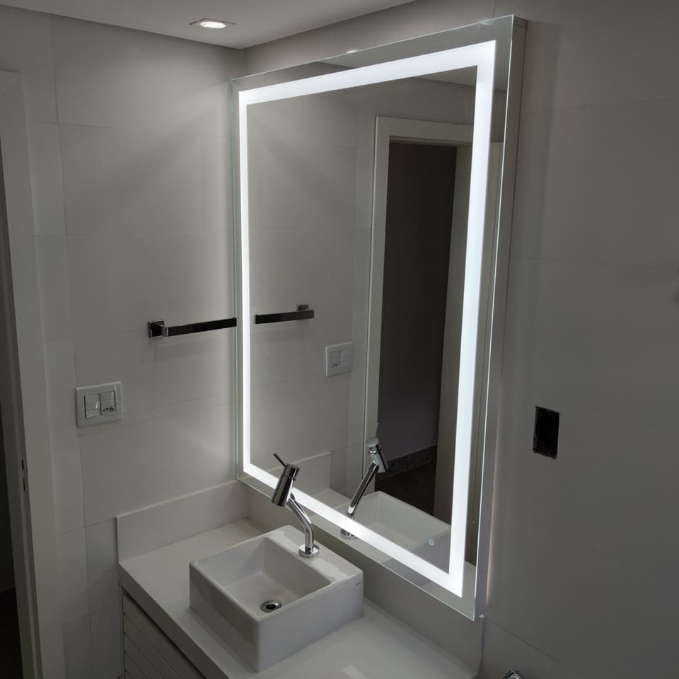 Espelho front LED com botão touch – foto 5