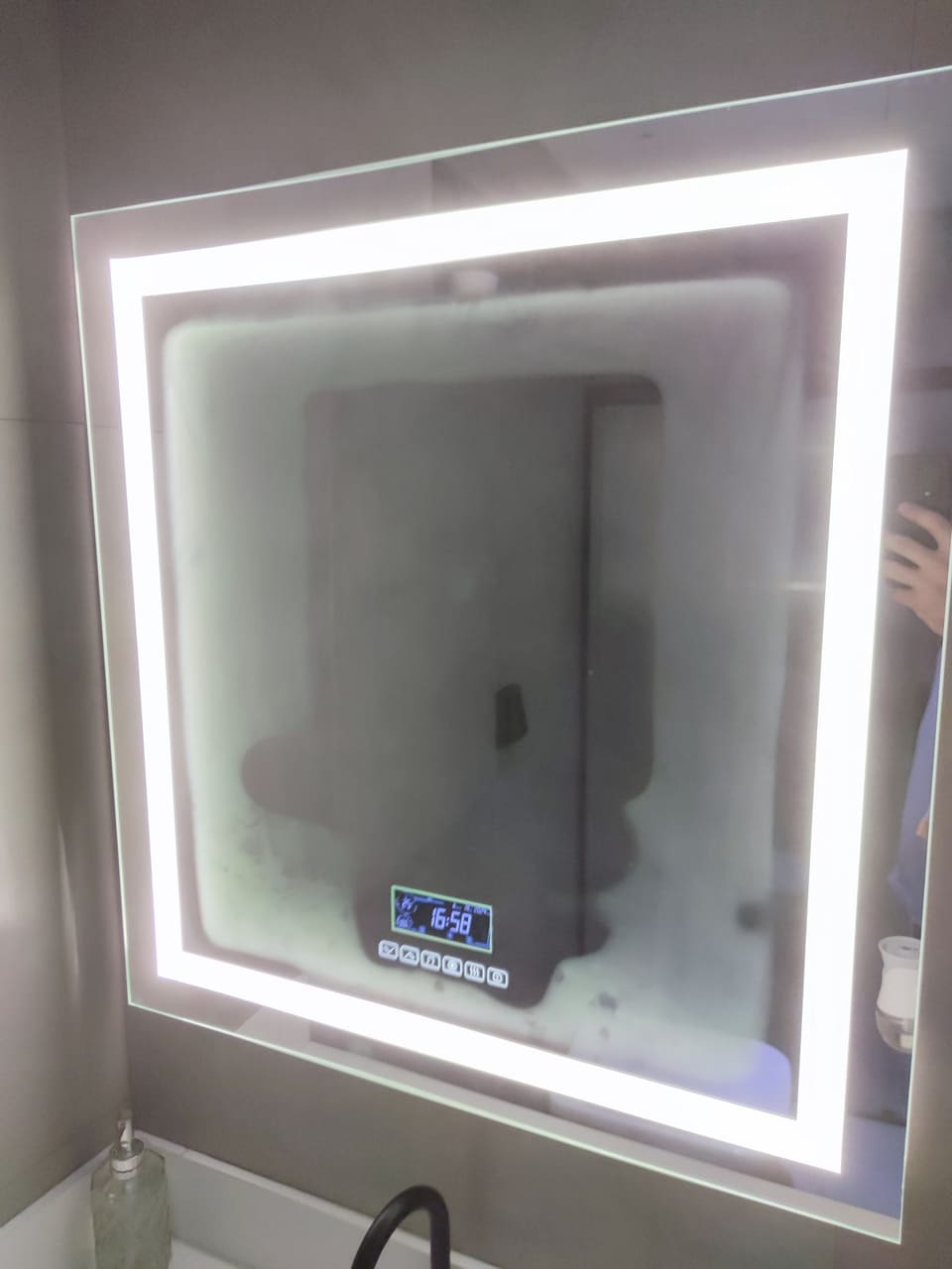 Espelho front LED com botão touch – foto 7
