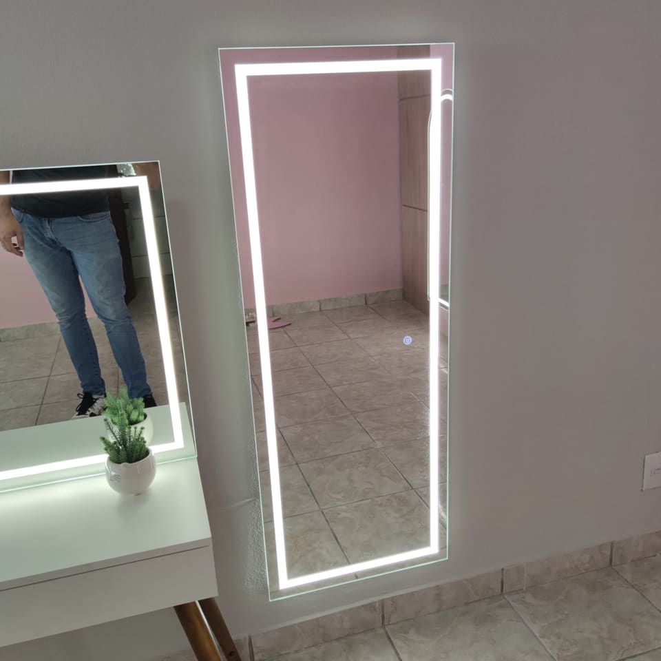 Espelho front LED com botão touch – foto 12