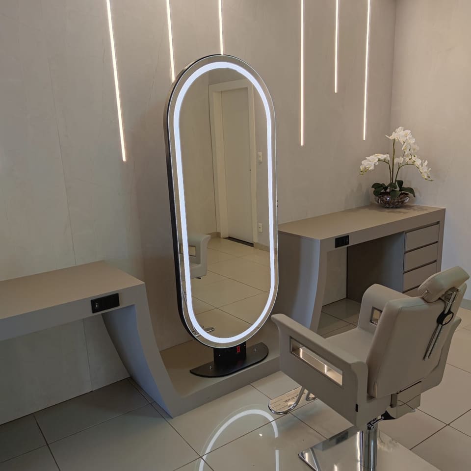 Espelho front LED com botão touch – foto 18