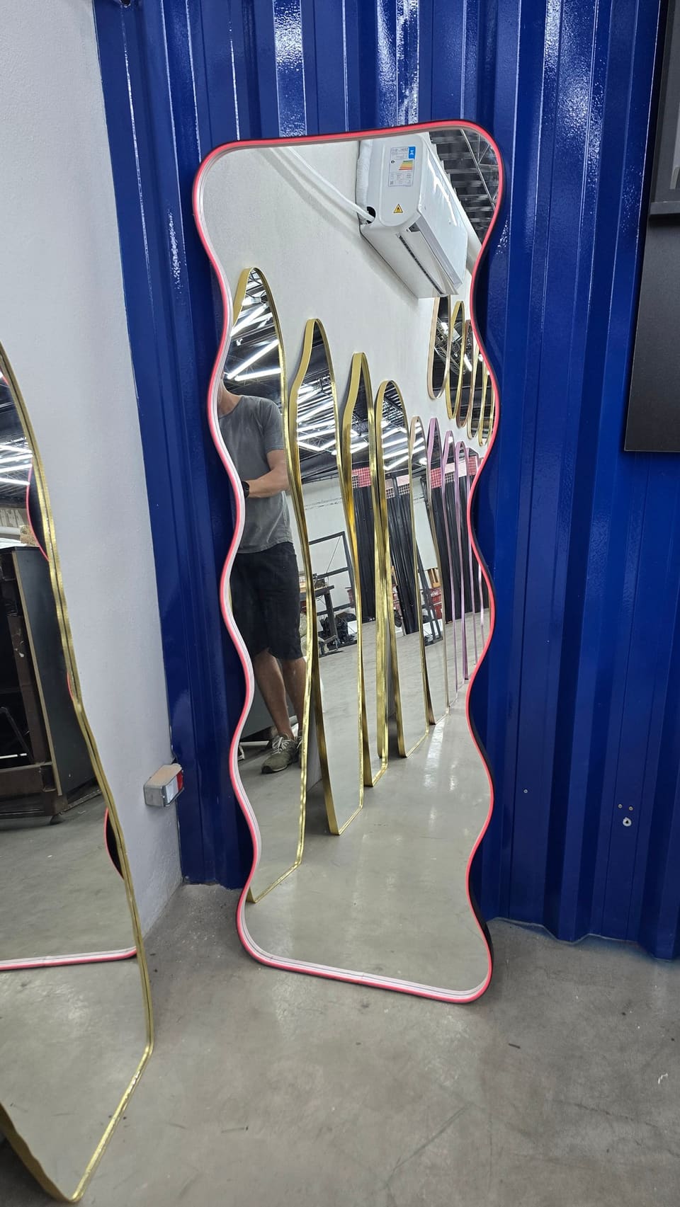 Espelho com LED neon e moldura anti-impacto – foto 12